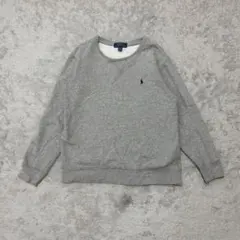 POLO RALPH LAUREN スウェットポニーロゴ グレー M CF11