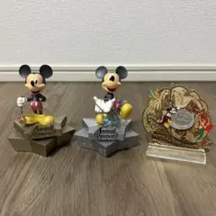 ミッキーマウス フィギュア+ピンバッジ 東京ディズニーリゾート 年間パスポート