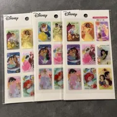 【セリア】Disney 3Dシール 3点セット