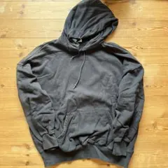 FRUIT OF THE LOOM 黒 フード付きパーカー