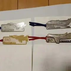 【航空自衛隊】飛行機　金属しおり　未使用
