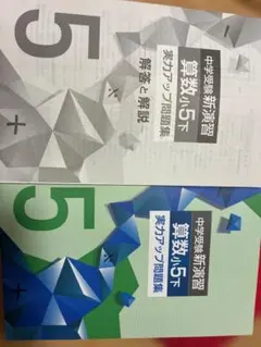 中学受験新演習 算数小5下 実力アップ問題集のサムネイル