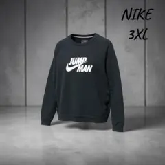 NIKE JORDANジャンプマン スウェット トレーナー3XL黒 ビッグサイズのサムネイル