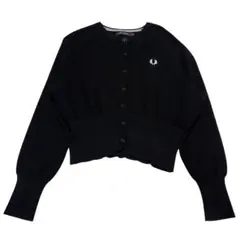 美品 Fred Perry カーディガン M ブラック