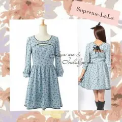 タグ付＊バックリボンワンピース