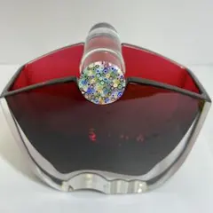 バカラ　オセアニア　花瓶　w21㎝ 新S8-0705☆ バカラ オセアニア 花瓶 w21㎝ 新S8-0705☆ - メルカリ