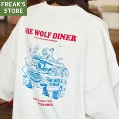 別注品SHEWOLF DINER×FREAK'S STOREビッグシルエット　L