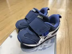 ASICS アシックス キッズスニーカー 14.5cm ネイビー マジックテープのサムネイル