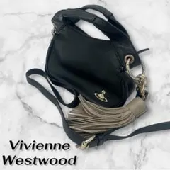たま(=^_^=) 様専用Vivienne Westwood 黒レザー タッセル