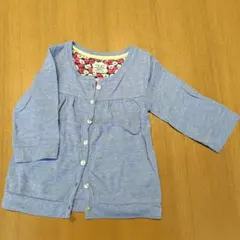 UNICA 7分袖　薄手　カーディガン 100cm