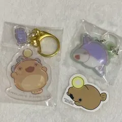 【あんこうちゃん】サンリオコラボ⭐︎アクリルキーホルダーセット