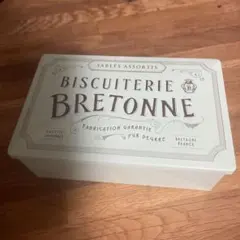 BRETONNE 可愛い缶　ビスキュイ　空缶