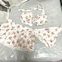 ケ*ラ様 REBECCA TAYLOR 花柄 ビキニ 3点セット 9Mのサムネイル