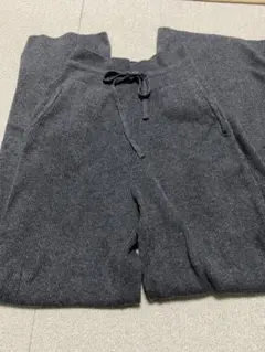 UNIQLO ウォッシャブルニットリブパンツ S