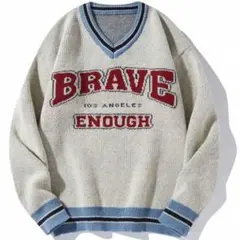 BRAVE Vネックニット セーター