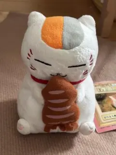 【未使用】一番くじ　夏目友人帳　まんぷく絵巻　ストーリーぬいぐるみ　イカ
