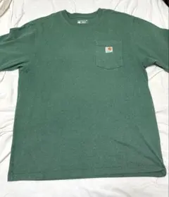 Carhartt グリーン Tシャツ L ルーズフィット　古着