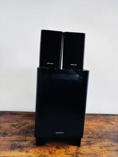 ONKYOサラウンドスピーカー HTX-55HDX セット ONKYO HTX-55HDX 高音質2 1chホームシアターシステム/バースピーカーD