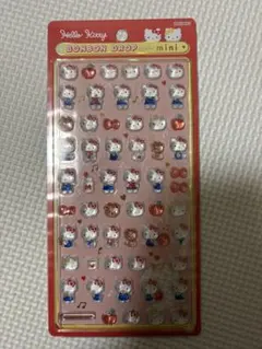 ボンボンドロップシール キティ赤 mini