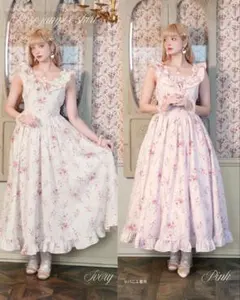 【新品未使用タグつき】 misa しまむら ローズパフスリーブワンピース しまむら Misa ローズパフスリーブワンピース タグ付き - メルカリ