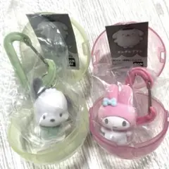 サンリオ　カラフルカラビナマスコットチャーム
