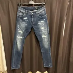 希少 DOLCE&GABBANA ペンキ ダメージ加工 デニム ジーンズ 28 - メルカリ