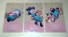 忍たま乱太郎　クリアカード　乱太郎＆きり丸＆しんべヱ　アニメイトカフェ