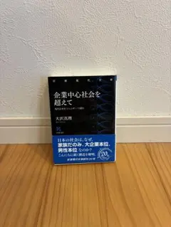企業中心社会を超えて 大澤真理著