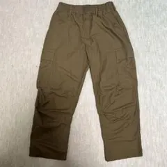 BACK NUMBER カーゴパンツ イージーパンツ カーキ ワイド ミリタリーのサムネイル