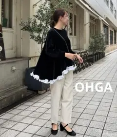新品未使用　OHGA オーガ　VELOR TOPS ベロアトップスのサムネイル