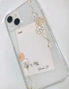 お花のiPhoneケース　フラワースマホケース　全機種対応