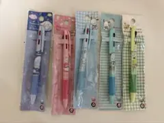 キャンドゥ サンリオ 3色ボールペン　5本セット