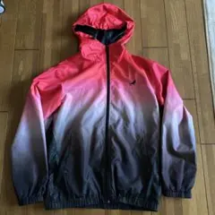 ピンク ナイロンジャケット