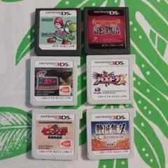 3DSソフト6本セット アクション系、RPG系