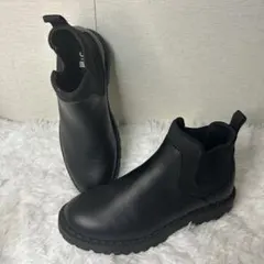 【美品】UNIQLO C ユニクロ サイドゴアブーツ レザー 26 完売品