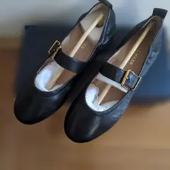 ☆新品未使用☆COLE HAAN ブラック バレーシューズ