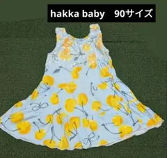 hakka baby(ハッカベビー) ノースリーブワンピース イエローチェリーのサムネイル