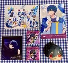 Free! 桐嶋夏也 中国公式グッズ ミニフォトカード カフェ おまんじゅう 
