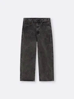 GU バギージーンズ　ダークグレー 　W30