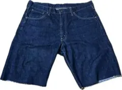 Levi's ダークブルー デニムショートパンツ