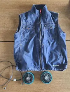 【新品未使用】マキタ空調服デニムベストLL Makita - 【ベストのみ】マキタ空調服(LL)の通販 by gbwwy's