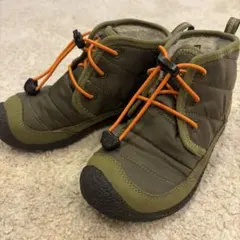 KEEN 防水ブーツ キッズ 18.5cm オリーブのサムネイル