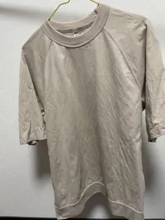 UNIQLO ベージュ ラグランスリーブ Tシャツ M