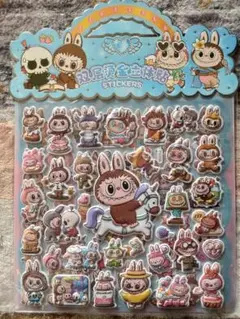 ✨ラブブ ぷくぷくシール 2シート入り ③✨