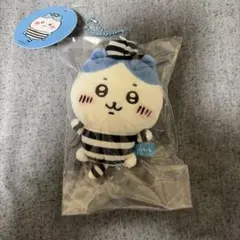 ちいかわ ハチワレ 囚人 マスコット ぬいぐるみのサムネイル