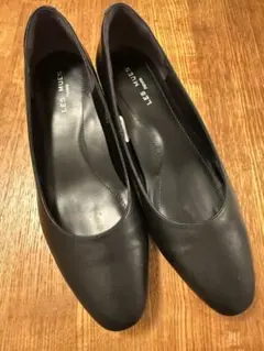 LES MUES femme ブラック パンプス AOKI 25.0 EEE