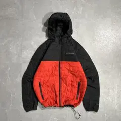 00s columbia パファージャケット 短丈 y2k テック 中綿ダウン