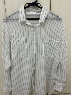 AMERICAN HOLIC ストライプシャツ 長袖 Mのサムネイル