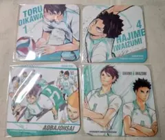 ハイキュー‼アートコースター青葉城西高校・及川徹・岩泉一