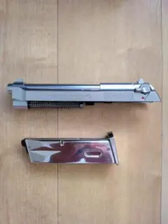 東京マルイ M9A1 希少なステンレスシルバー　スライド&バレルAssyのサムネイル
